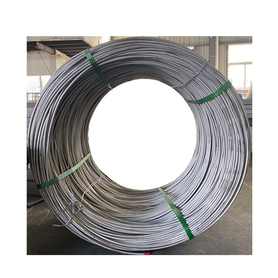 SUS304 스테인리스강 와이어 0.13Mm SS 로드 고장력 가온은 회전했습니다