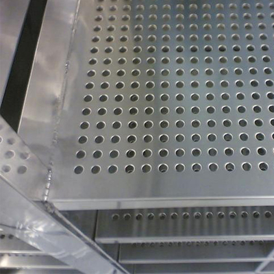 ASTM 304 퍼포레이티드 스테인레스 강판 열간압연한판 라운드 홀 10 밀리미터
