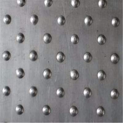 ASTM 316 도트 스테인레스 강 패턴 강철 시트 줄무늬강판 라운드 냉기 굴려진 201