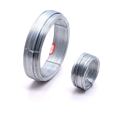 철 철사 아연 색깔이 높은 장력 4mm 철강선 Z275에 의하여 직류 전기를 통했습니다
