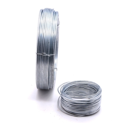 철 철사 아연 색깔이 높은 장력 4mm 철강선 Z275에 의하여 직류 전기를 통했습니다