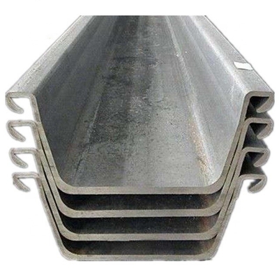 U자 형상 Astm A36 탄소강판 SY295 핫 롤링 시트 파일